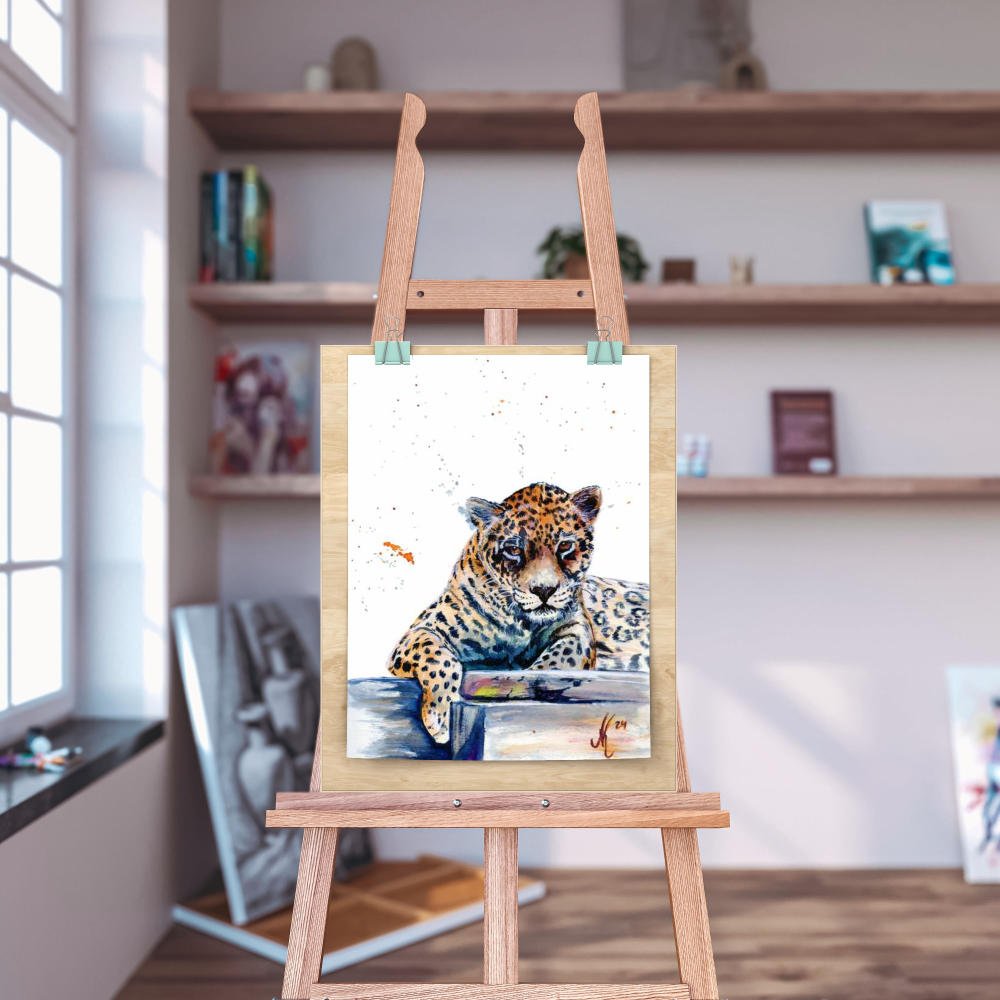 photo of Jaguar painting