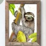 Pygmy Three-toed Sloth Mockup