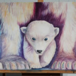 Painting of Polar Bear